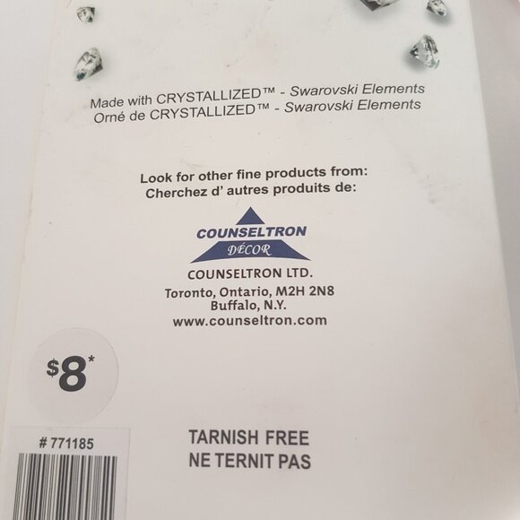 Regent Square 2010 Christmas Ornament PhotoFrames Silverplate Swarowski Crystals - Picture 10 of 10